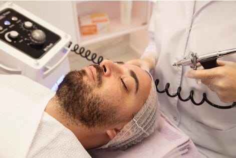 Men's HydraFacial Treatment at Lelara Aesthetic Clinic Dubai